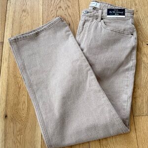 NWT Abercrombie 90s Relaxed Curve Love High Rise Jeans 6S